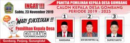 Calon Kepala Desa Gombang 2019